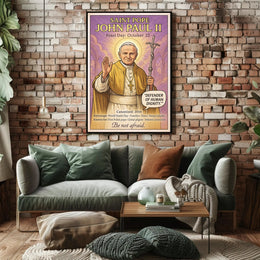 Saint Pope John Paul II Poster PosterGoat