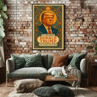 Donald Trump Regal Guardian of Tradition Poster