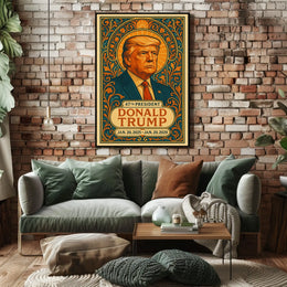 Donald Trump Regal Guardian of Tradition Poster