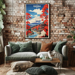 Japanese Serenity: Mount Fuji Cultural Heritage Poster