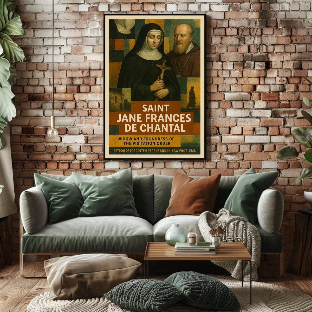 Saint Jane Frances De Chantal Poster