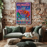 Reindeer Wrestling Showdown Poster