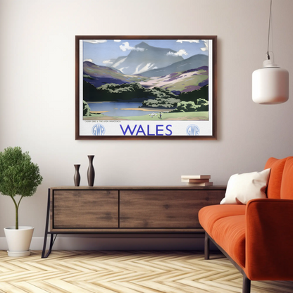 Wales Scenic Railway Poster