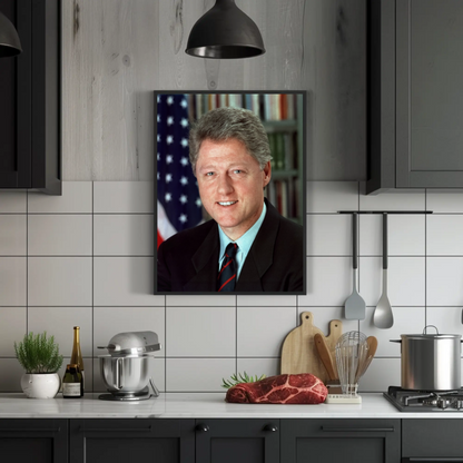 William Clinton 42nd President Of The United States Photo
