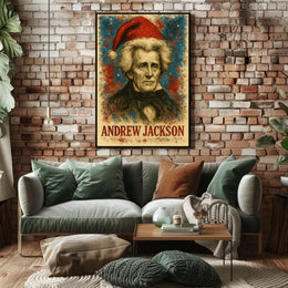 Andrew Jackson 7th President of the United States Christmas SeriesPoster