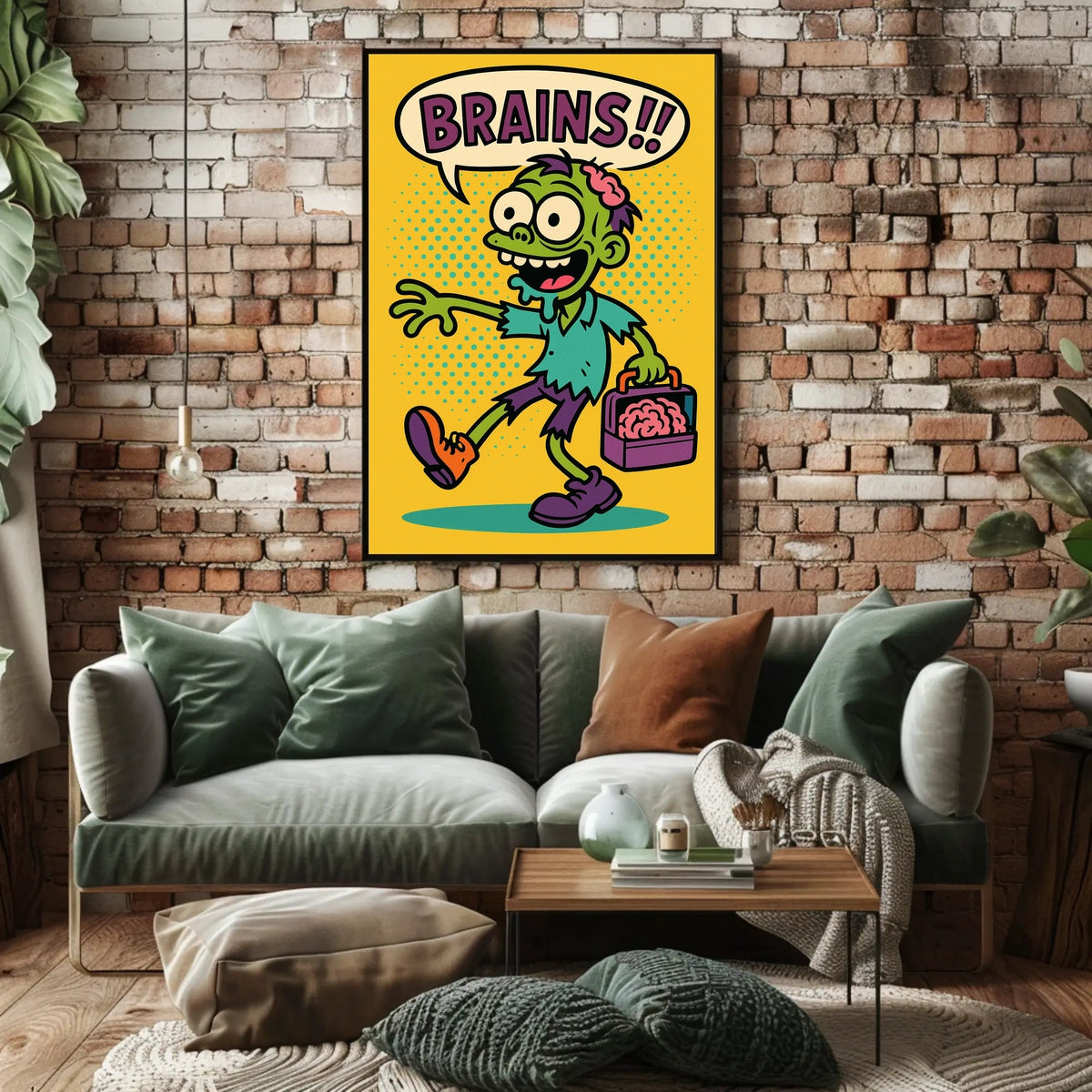 Brains Poster