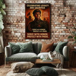 Celebrating Loyalty and Sacrifice Poster