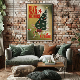 War Bonds Holiday Promotion Poster PosterGoat