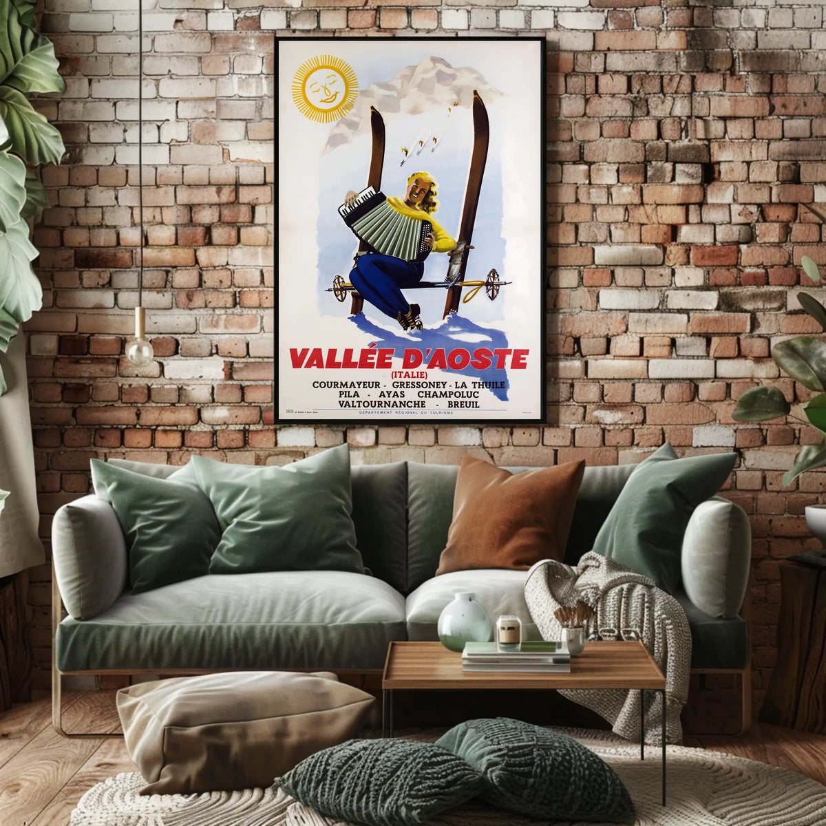 Vallée DAoste Tourism Poster