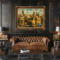 Libya Scenery Wanderlust Realism Poster