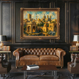 Libya Scenery Wanderlust Realism Poster