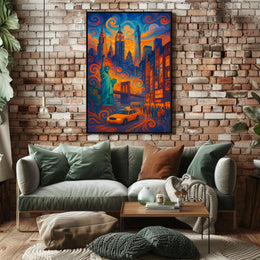 Vivid Dreams of New York Poster