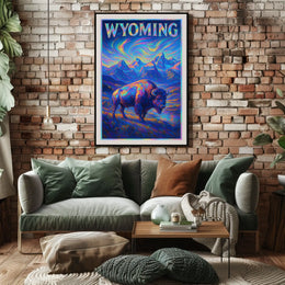 Wyoming Wilderness Poster