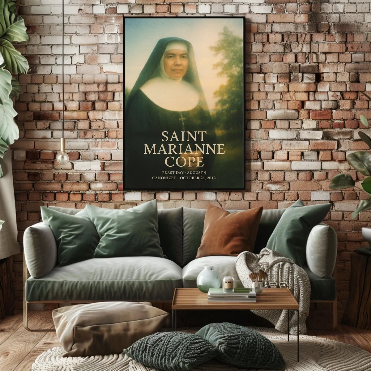 Saint Marianne Cope Poster