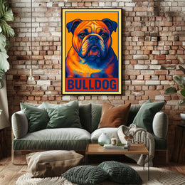Bold Bulldog Bold Poster