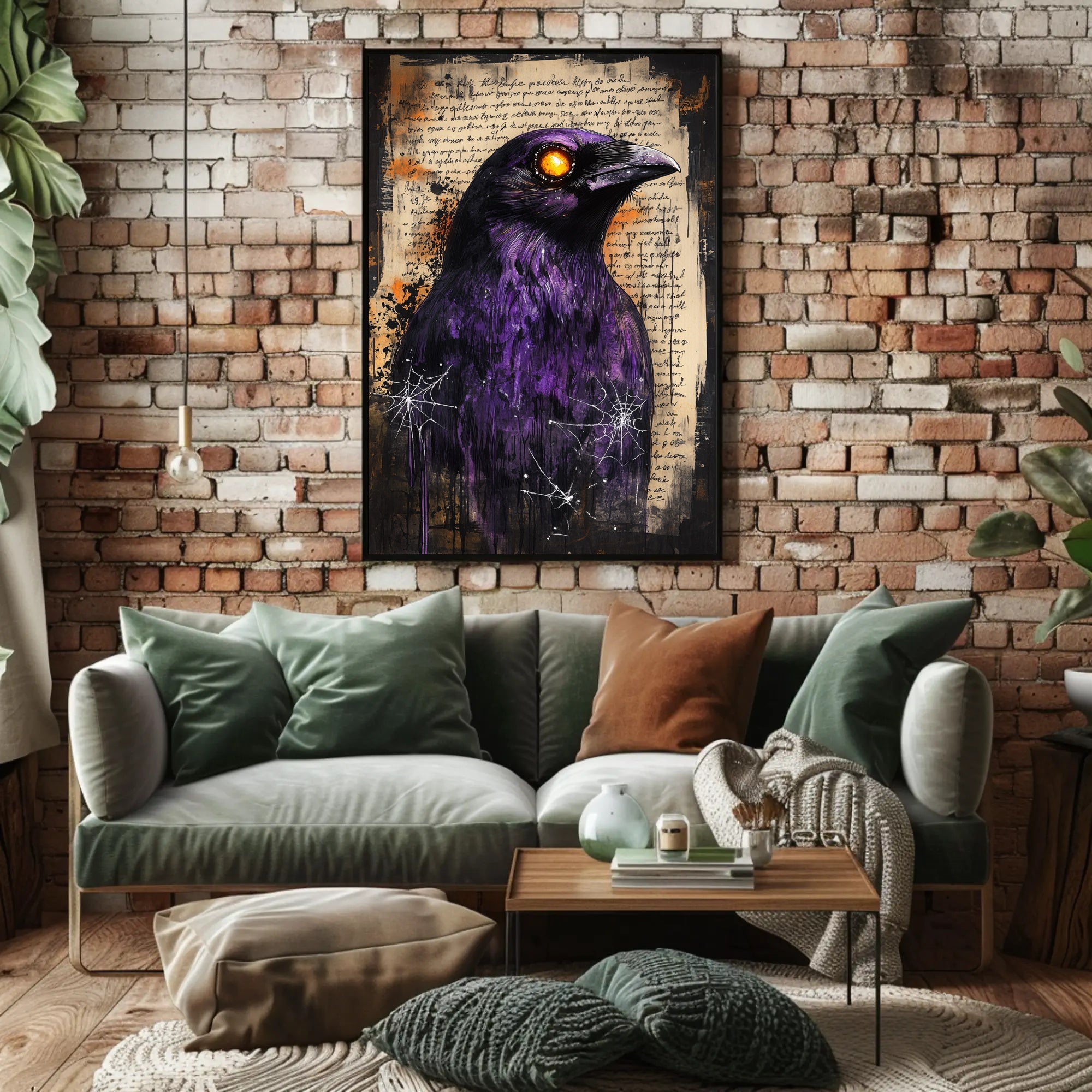 The Enigmatic Raven Poster