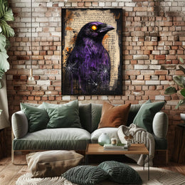 The Enigmatic Raven Poster