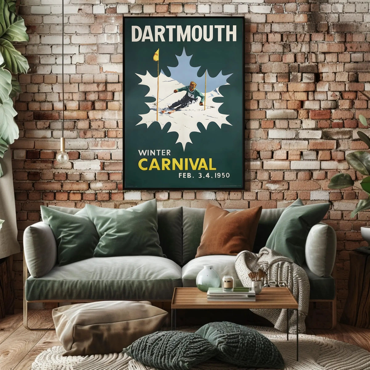 Dartmouth Winter Carnival 1950 Poster