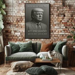 Donald Trump 47th President Poster