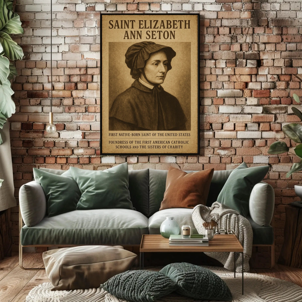 Saint Elizabeth Ann Seton Poster