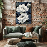 Elegant Floral Design Wall Art Print