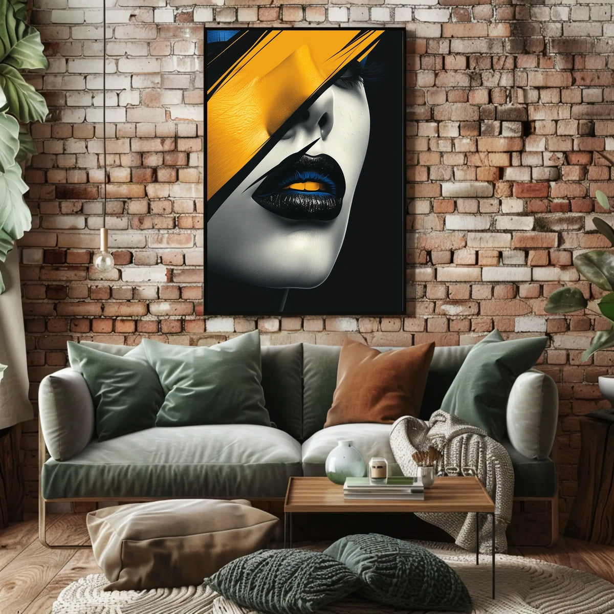 Abstract Expression Bold And Vivid Poster