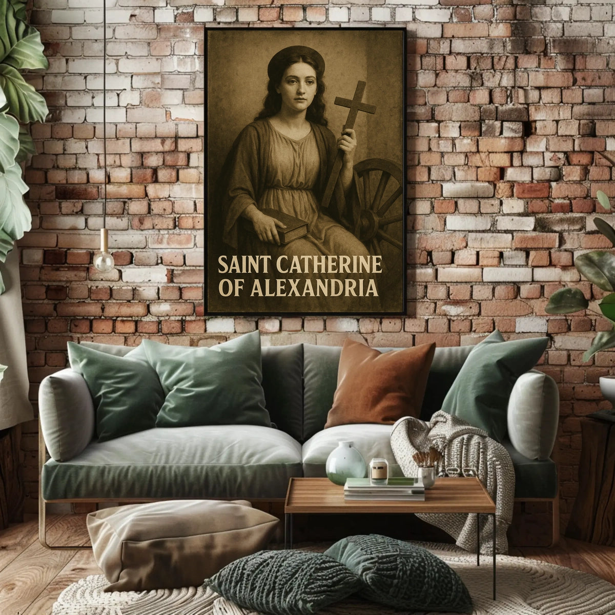 Saint Catherine Of Alexandria Poster