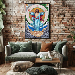 Ascension Mosaic Art Poster