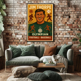Celebrating Jim Thorpe Poster