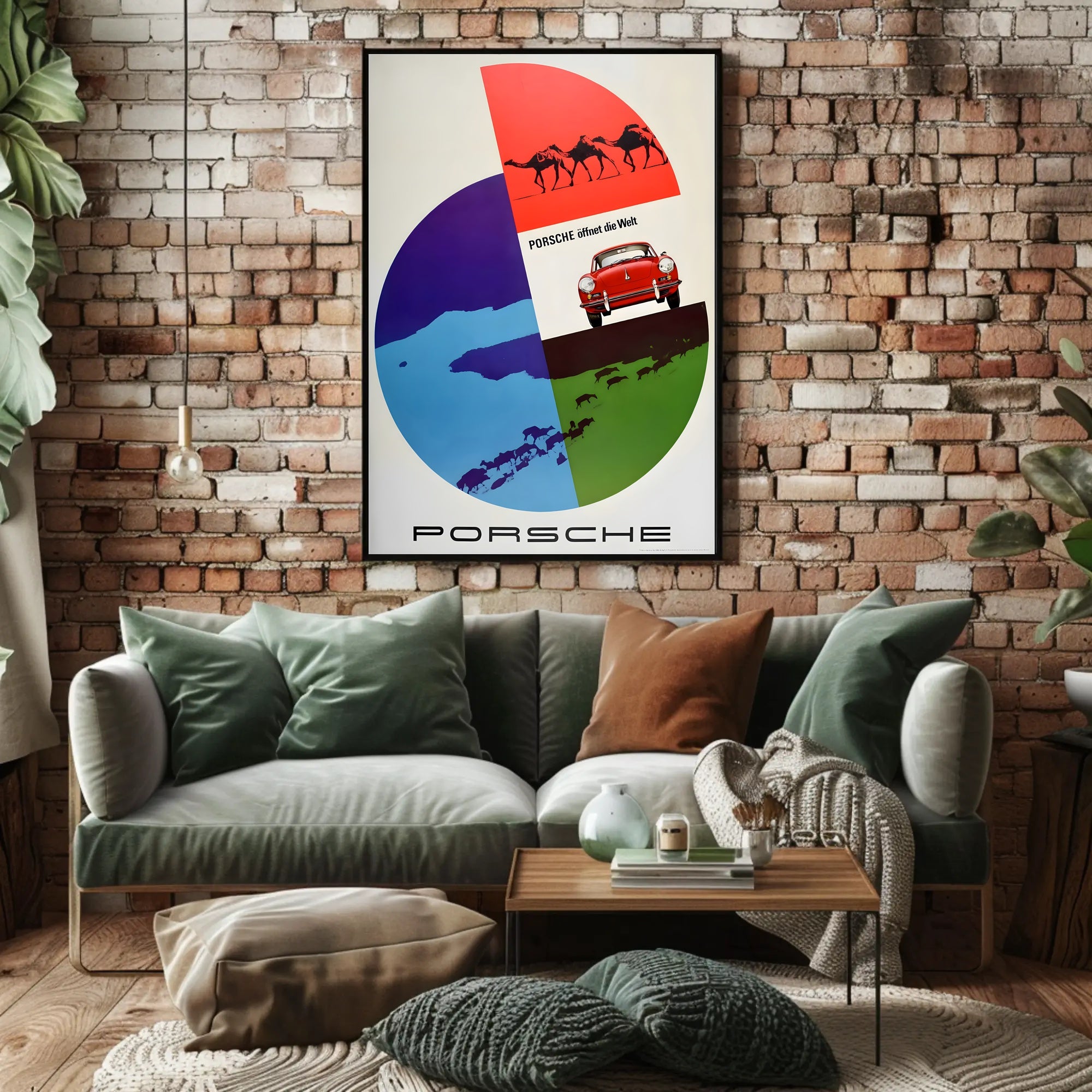 Porsche Opens the World Poster