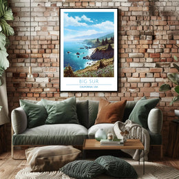 Big Sur Scenic Poster
