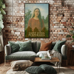 Saint Lydia Purpuraria Poster