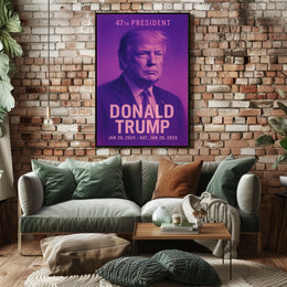 Donald Trump 47Th President Poster