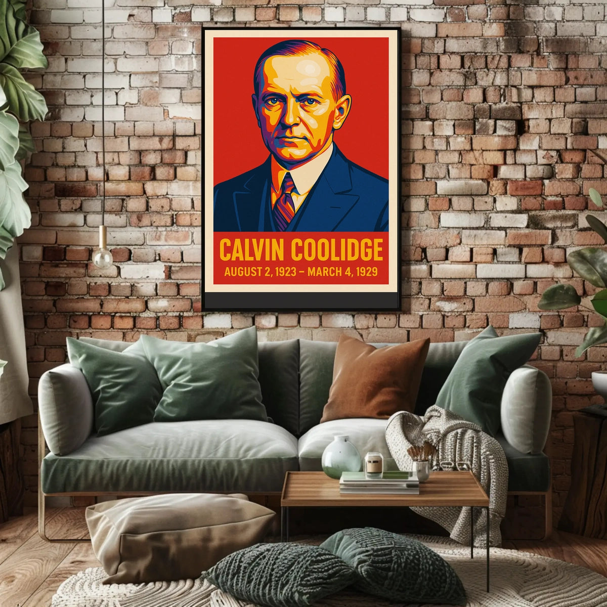 Calvin Coolidge Poster