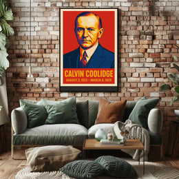 Calvin Coolidge Poster