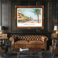 Vibrant Shores of Sharm El-Sheikh Poster PosterGoat