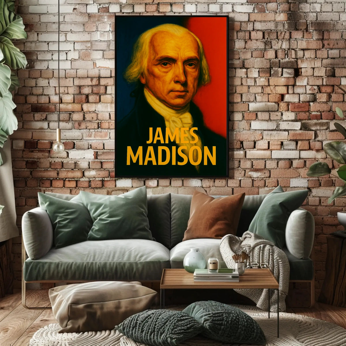 James Madison Heritage Decor Enthusiast Poster
