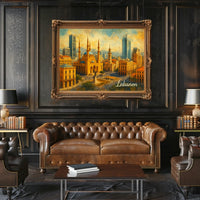 Beirut Cityscape Poster