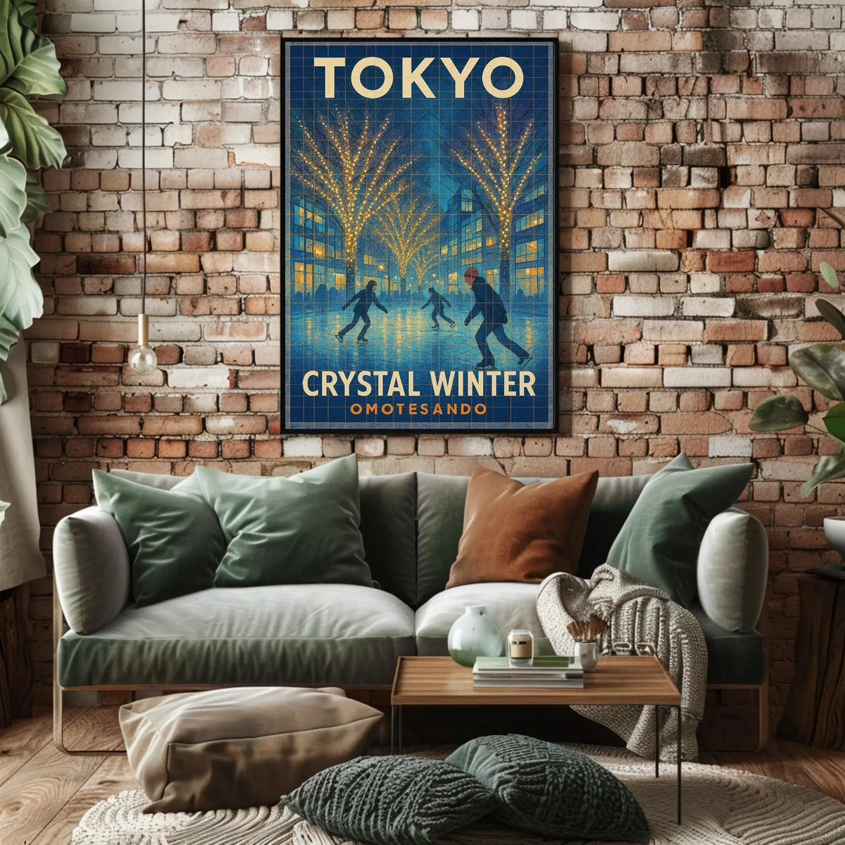 Crystal Winter In Tokyo Poster