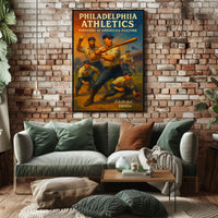 Philadelphia Athletics Pioneers Of Poster
