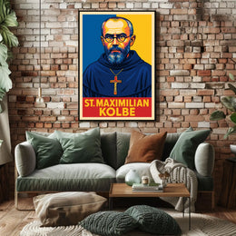 St. Maximilian Kolbe Poster