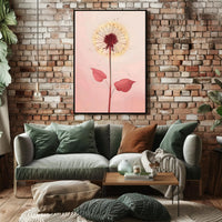 Dandelion Botanical Poster Wall Art Print