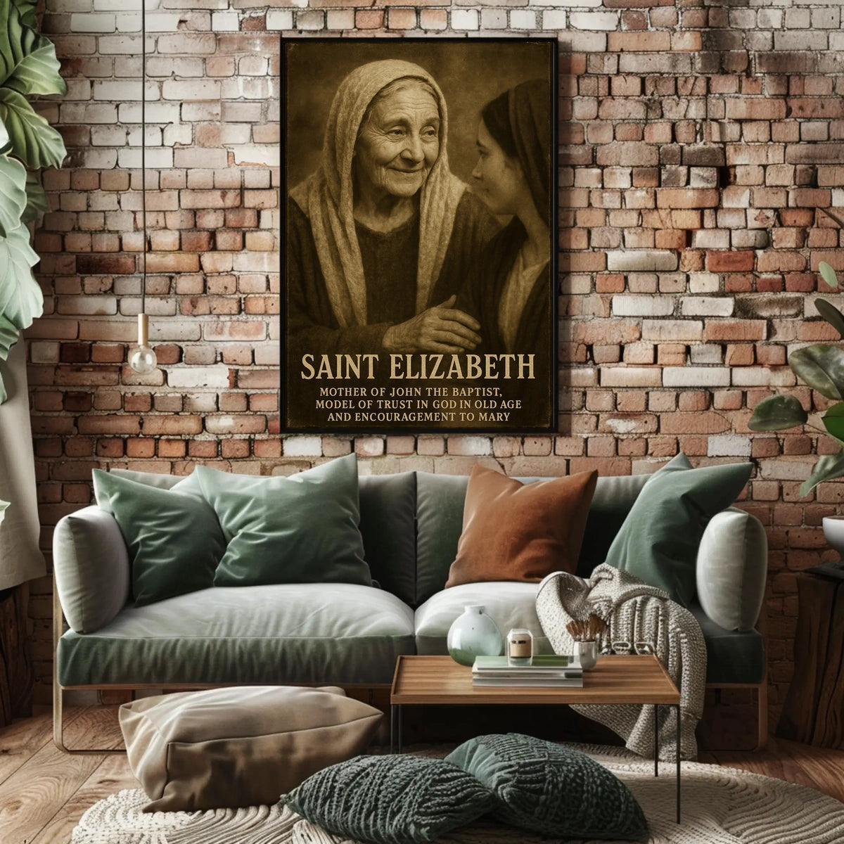 Saint Elizabeth Model Of Trust Poster