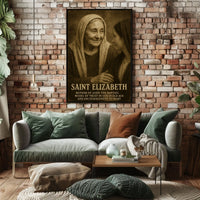 Saint Elizabeth Model Of Trust Poster