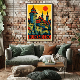 Nuremberg A Glimpse into History Poster
