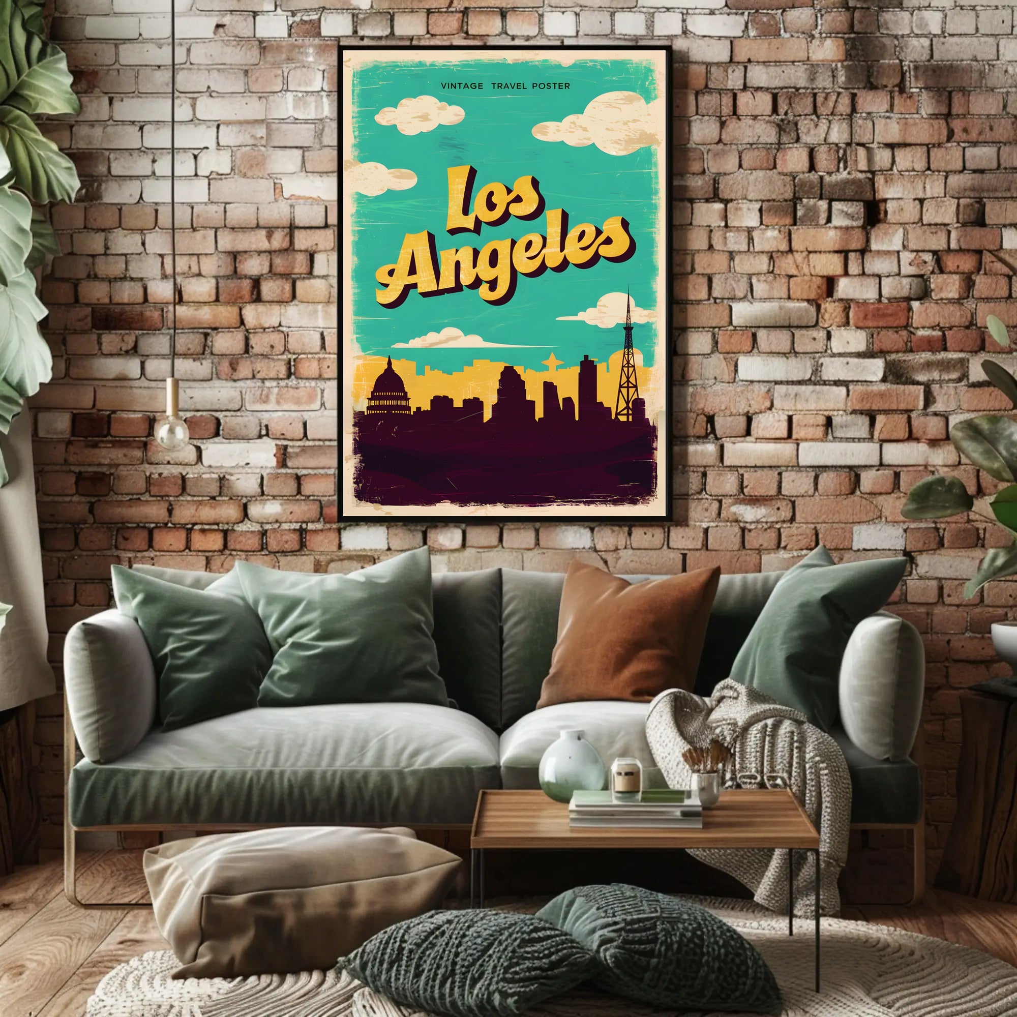 Los Angeles Vintage Poster