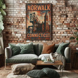Norwalk, Connecticut Poster