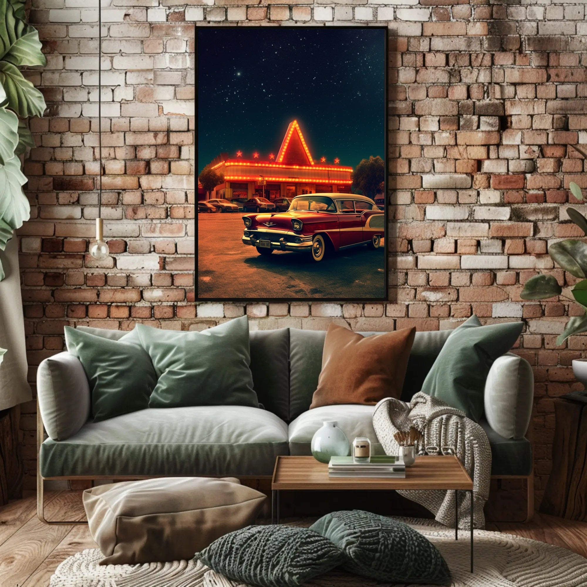 Nostalgic Night Drive-In Poster