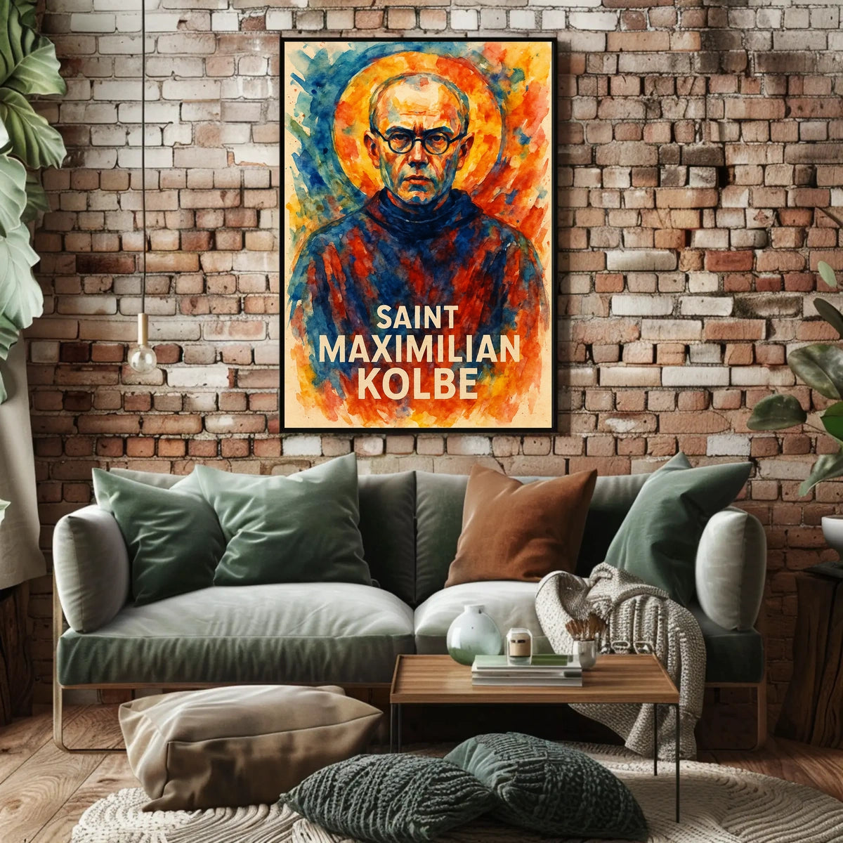 Saint Maximilian Kolbe Poster