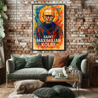 Saint Maximilian Kolbe Poster